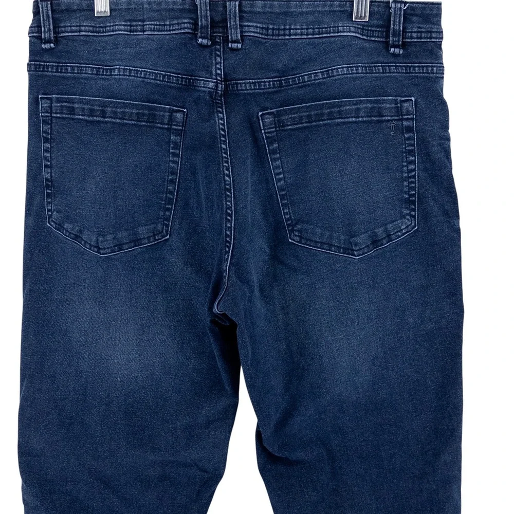 The Perfect Jean‎ TPJ Mens 36x32 Athletic Fit Blue Dark Wash Stretch Denim Jeans